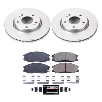 PowerStop® - Z23 Evolution Geomet® Plain Front Brake Kit
