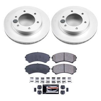 PowerStop® - Z23 Evolution Geomet® Plain Front Brake Kit