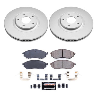 PowerStop® - Z23 Evolution Geomet® Plain Front Brake Kit