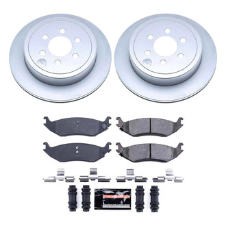 PowerStop® - Z23 Evolution Geomet® Plain Rear Brake Kit