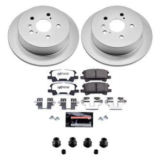 PowerStop® - Z36 Evolution Geomet® Plain Rear Brake Kit
