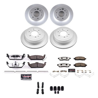 PowerStop® - Z36 Evolution Geomet® Plain Front and Rear Brake Kit