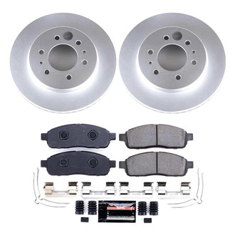 PowerStop® - Z23 Evolution Geomet® Plain Front Brake Kit