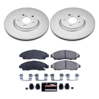 PowerStop® - Z23 Evolution Geomet® Plain Front Brake Kit