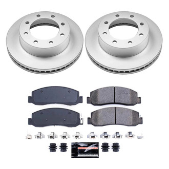 PowerStop® - Z23 Evolution Geomet® Plain Front Brake Kit