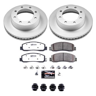 PowerStop® - Z36 Evolution Geomet® Plain Front Brake Kit