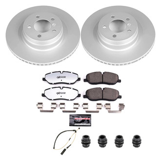 PowerStop® - Z36 Evolution Geomet® Plain Front Brake Kit