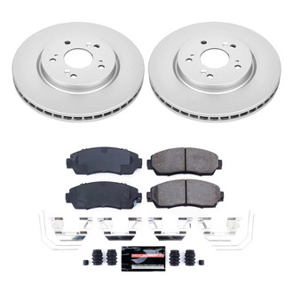 PowerStop® - Z23 Evolution Geomet® Plain Front Brake Kit