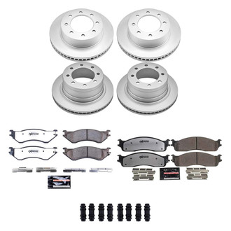 PowerStop® - Z36 Evolution Geomet® Plain Front and Rear Brake Kit