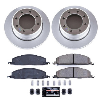 PowerStop® - Z23 Evolution Geomet® Plain Rear Brake Kit
