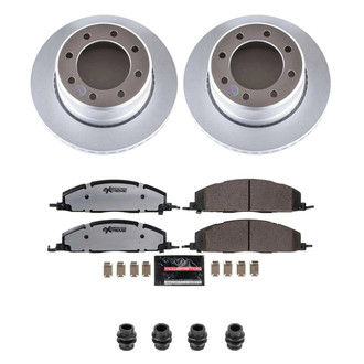 PowerStop® - Z36 Evolution Geomet® Plain Rear Brake Kit