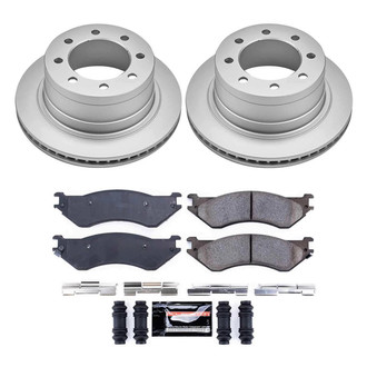 PowerStop® - Z23 Evolution Geomet® Plain Rear Brake Kit