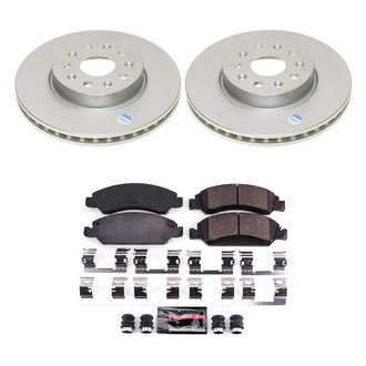 PowerStop® - Z23 Evolution Geomet® Plain Front Brake Kit