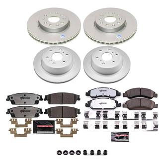 PowerStop® - Z36 Evolution Geomet® Plain Front and Rear Brake Kit