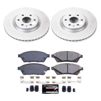 PowerStop® - Z23 Evolution Geomet® Plain Front Brake Kit