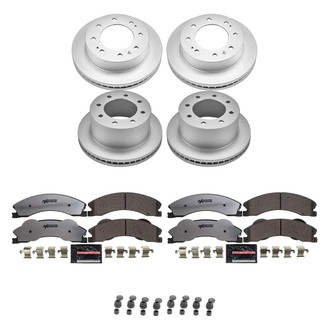 PowerStop® - Z36 Evolution Geomet® Plain Brake Kit