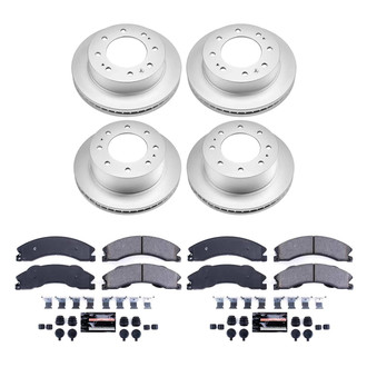 PowerStop® - Z23 Evolution Geomet® Plain Brake Kit