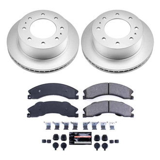 PowerStop® - Z23 Evolution Geomet® Plain Rear Brake Kit