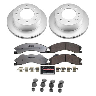 PowerStop® CPK5563-36 - Z36 Evolution Geomet® Plain Rear Brake Kit