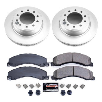 PowerStop® - Z23 Evolution Geomet® Plain Front Brake Kit