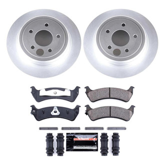 PowerStop® - Z23 Evolution Geomet® Plain Rear Brake Kit