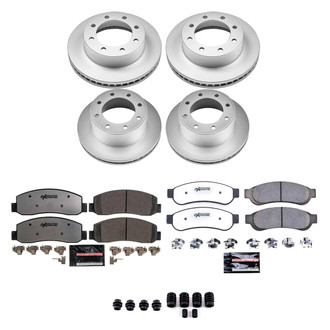 PowerStop® - Z36 Evolution Geomet® Plain Front and Rear Brake Kit