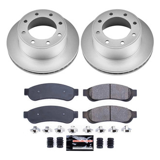 PowerStop® - Z23 Evolution Geomet® Plain Rear Brake Kit