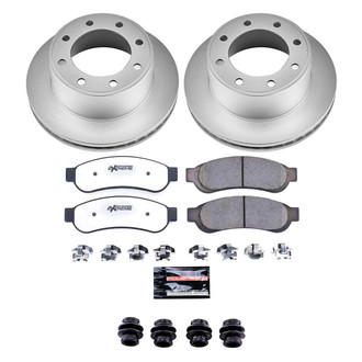 PowerStop® - Z36 Evolution Geomet® Plain Rear Brake Kit