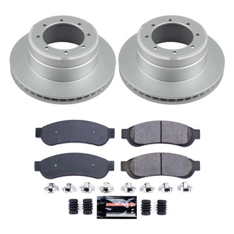 PowerStop® - Z23 Evolution Geomet® Plain Rear Brake Kit