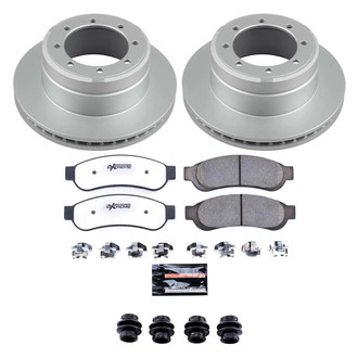 PowerStop® - Z36 Evolution Geomet® Plain Rear Brake Kit