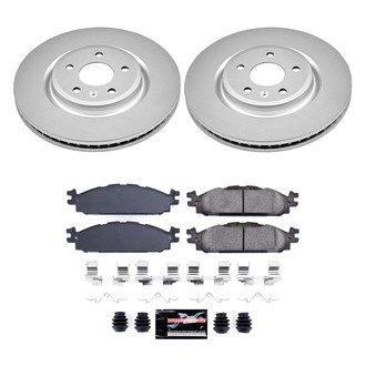 PowerStop® - Z23 Evolution Geomet® Plain Front Brake Kit