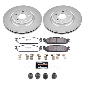 PowerStop® - Z36 Evolution Geomet® Plain Front Brake Kit