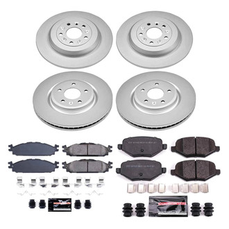 PowerStop® - Z23 Evolution Geomet® Plain Brake Kit