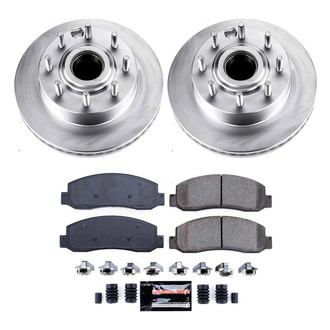 PowerStop® - Z23 Evolution Geomet® Plain Front Brake Kit