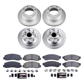 PowerStop® - Z23 Evolution Geomet® Plain Front and Rear Brake Kit