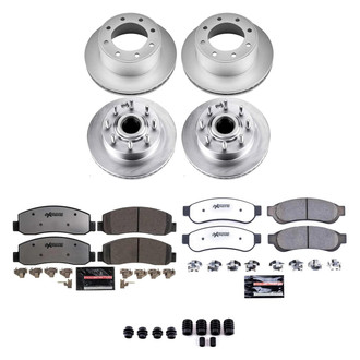 PowerStop® - Z36 Evolution Geomet® Plain Front and Rear Brake Kit