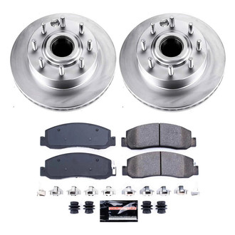 PowerStop® - Z23 Evolution Geomet® Plain Front Brake Kit