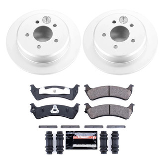 PowerStop® - Z23 Evolution Geomet® Plain Rear Brake Kit