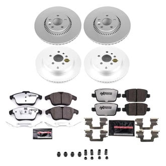 PowerStop® - Z36 Evolution Geomet® Plain Front and Rear Brake Kit