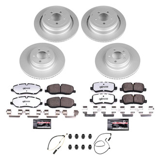 PowerStop® - Z36 Evolution Geomet® Plain Front and Rear Brake Kit
