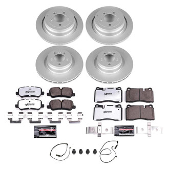 PowerStop® - Z36 Evolution Geomet® Plain Front and Rear Brake Kit