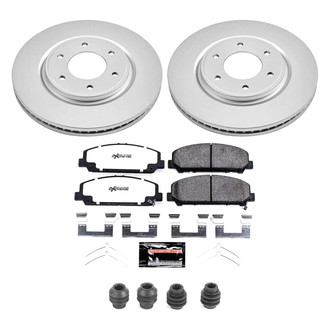 PowerStop® CPK5821-36 - Z36 Evolution Geomet® Plain Front Brake Kit