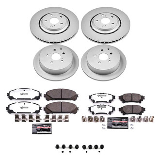 PowerStop® - Z36 Evolution Geomet® Plain Brake Kit
