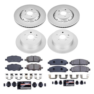 PowerStop® - Z23 Evolution Geomet® Plain Brake Kit