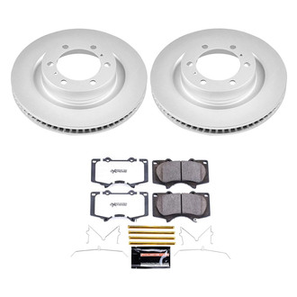 PowerStop® - Z36 Evolution Geomet® Plain Front Brake Kit