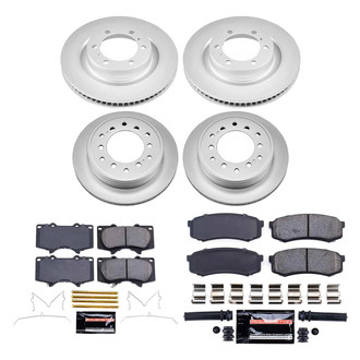 PowerStop® - Z23 Evolution Geomet® Plain Brake Kit