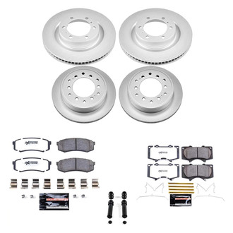 PowerStop® - Z36 Evolution Geomet® Plain Brake Kit