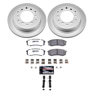PowerStop® CPK5875-36 - Z36 Evolution Geomet® Plain Rear Brake Kit
