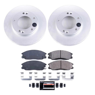 PowerStop® - Z23 Evolution Geomet® Plain Front Brake Kit