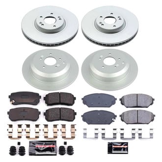 PowerStop® - Z23 Evolution Geomet® Plain Front and Rear Brake Kit